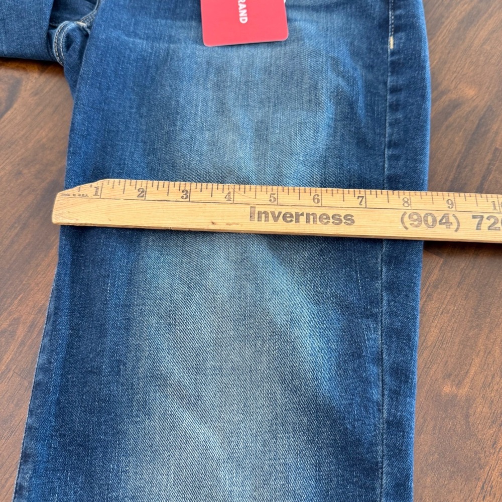 Lucky Brand Sweet Mid Rise Boot Ankle Jeans Blue Stretch 4/27A (30x30) NEW - Picture 11 of 13